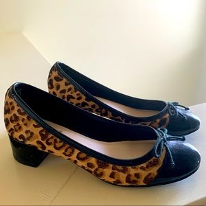 Cole Haan Real Fur Ocelot Haircalf Sarina Pump